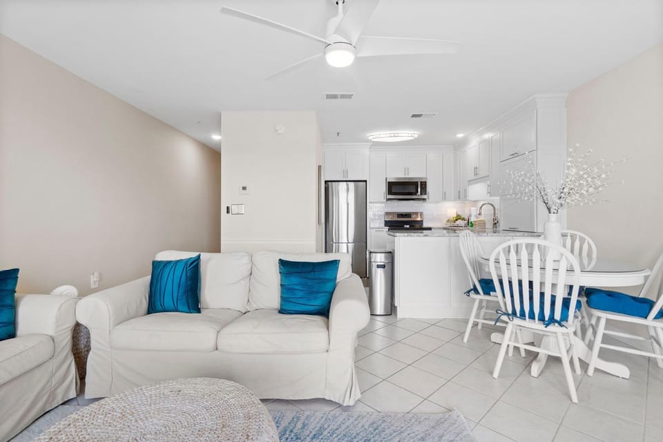 Condo, Multiple Beds (Grand Caribbean East 311) | Living area | TV