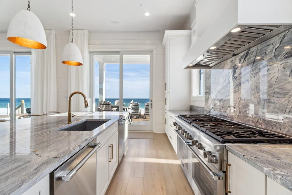 House, Multiple Beds (Perdido Tide Beach House) | Private kitchen | Oven, toaster, paper towels