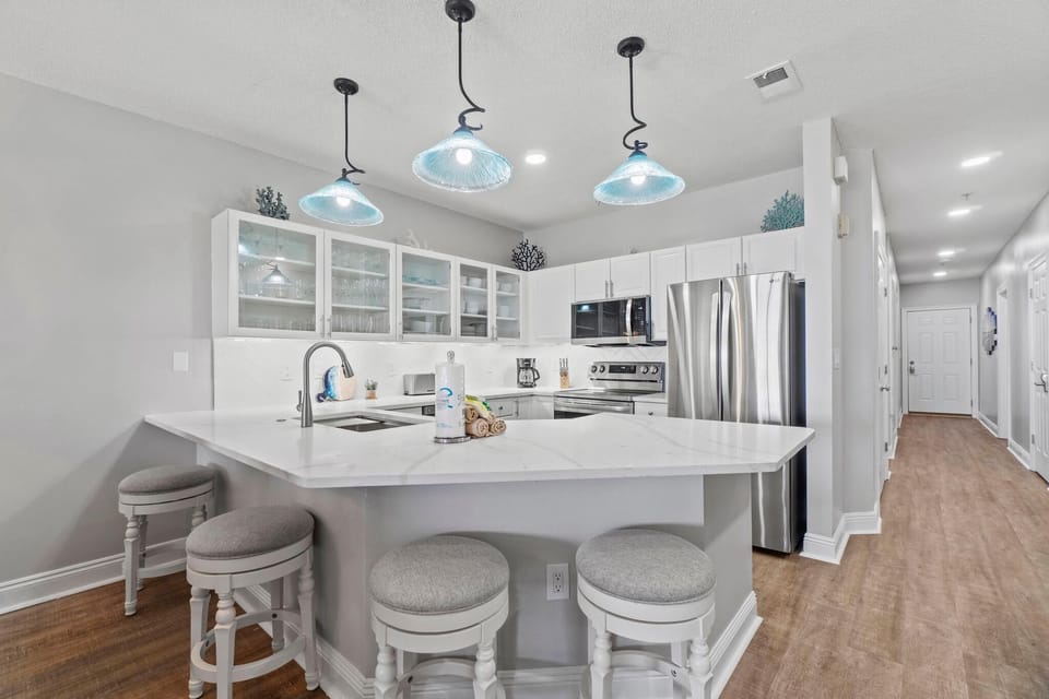 Condo, Multiple Beds (Riviera Dunes 302) | Private kitchen | Oven, toaster, paper towels