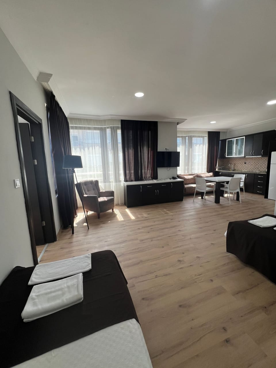 Family Condo | In-room safe, laptop workspace, blackout drapes, free WiFi