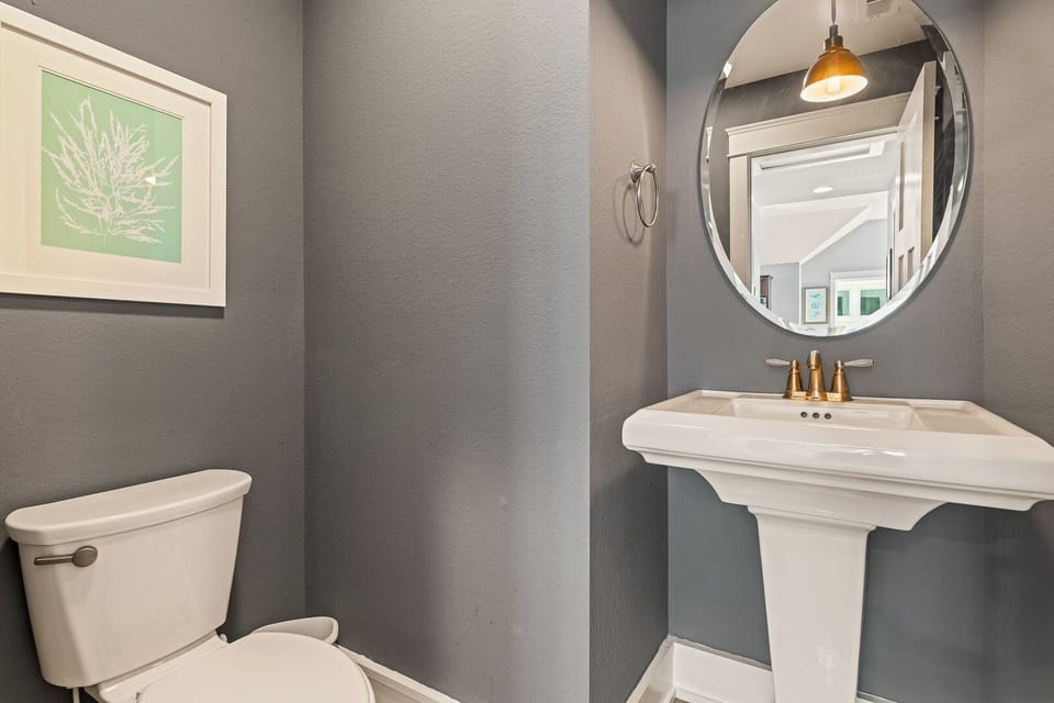Third Level Half Bathroom