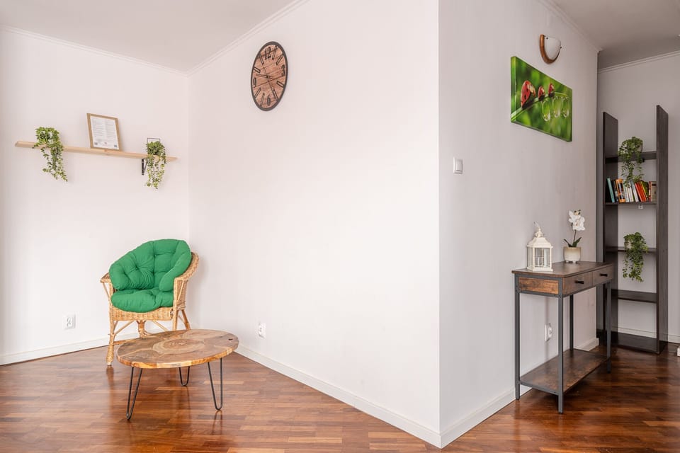 Classic Apartment | Living area | 37-inch flat-screen TV with digital channels