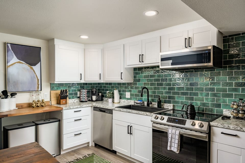 Everything you need for a delightful cooking experience is at your fingertips.