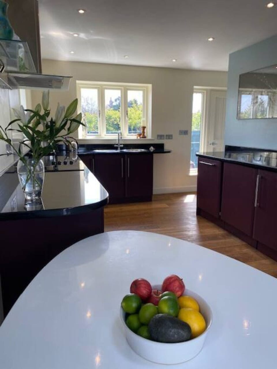 Kitchen and dining area.
