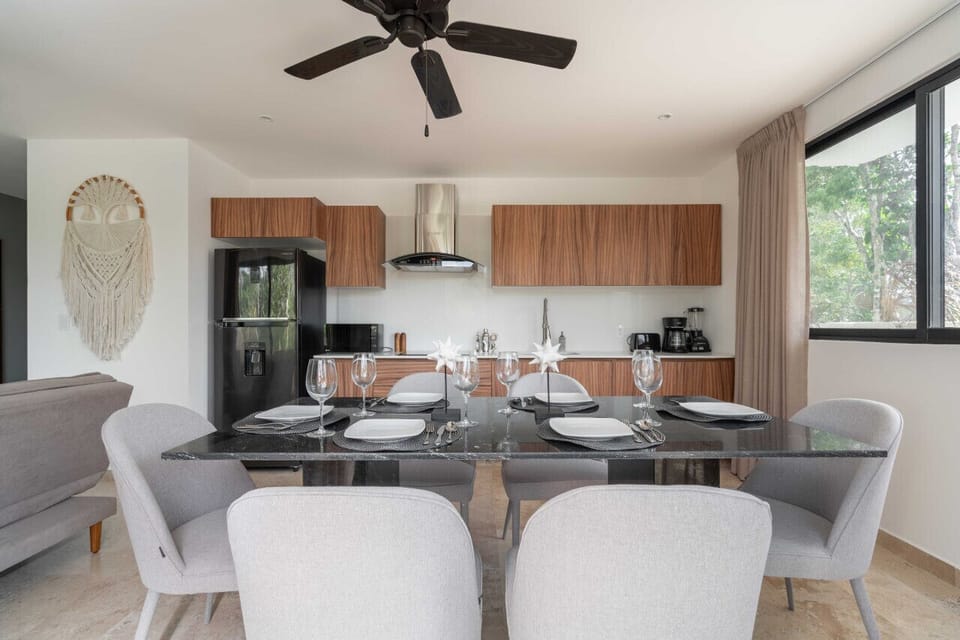 Experience the heart of the home in our beautifully integrated kitchen and dining space