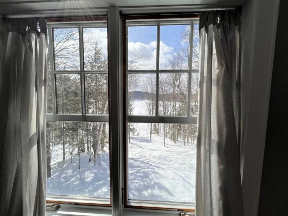 Views from the Master Bedroom window.