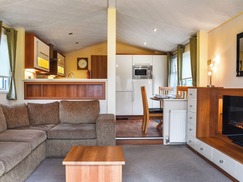 Open plan living space | Inglenook Lodge, Lamplugh