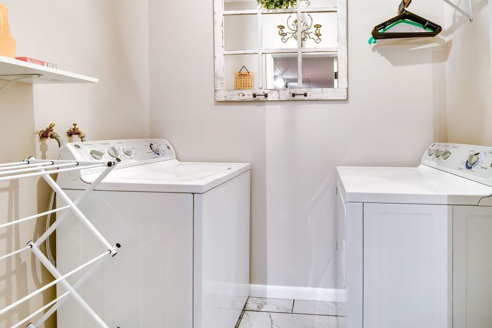 Laundry Room | Iron & Ironing Board | Clothing Steamer