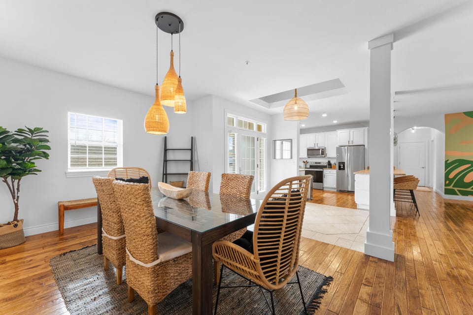Dining Room in open concept space