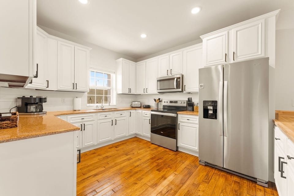 Plenty of counter space for all the cooking