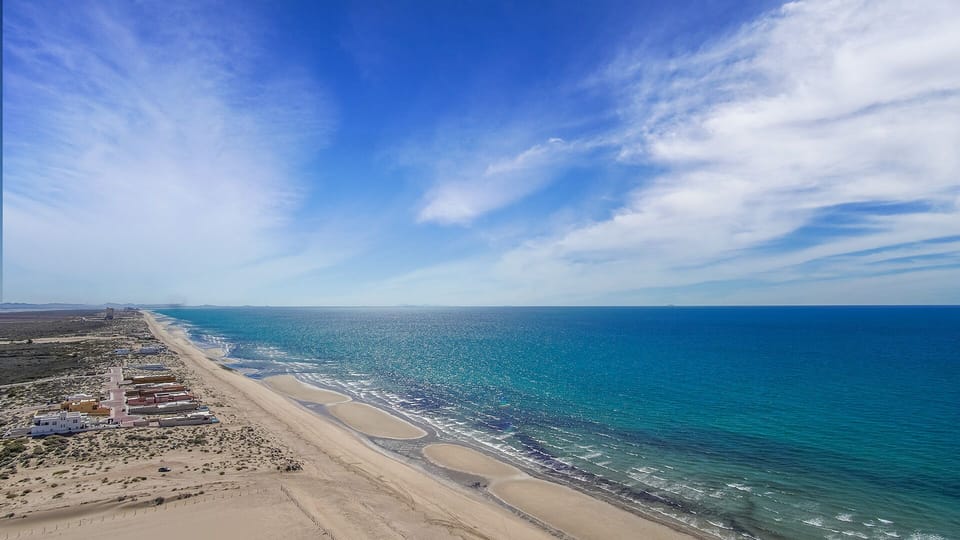 Beautiful views from the 22nd floor. Playa Encanto Beach is uncrowded and feels a world away from Rocky Point.