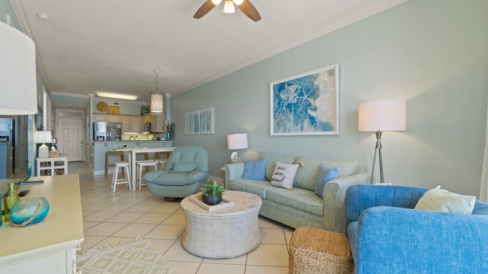 Living Area - Queen Sofa Sleeper