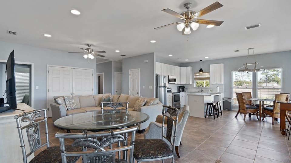 Living Room - Dining Table Seats Four