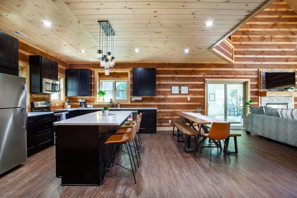 Kitchen and dinning area