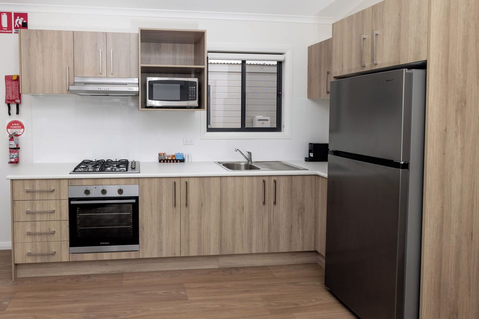 Deluxe Balcony 3 Bedroom Villa | Private kitchen | Coffee/tea maker, full-size fridge, microwave, electric kettle