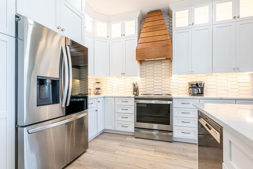 Kitchen with Stainless Appliances