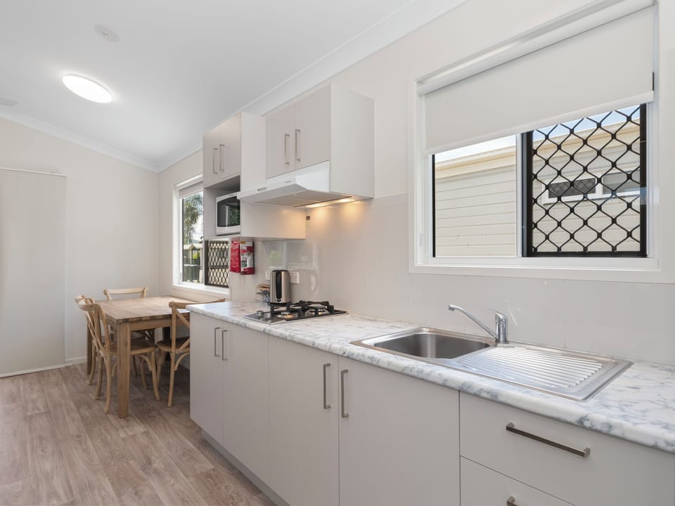 Superior Balcony 2 Bedroom Villa | Private kitchen | Full-size fridge, microwave, stovetop, toaster