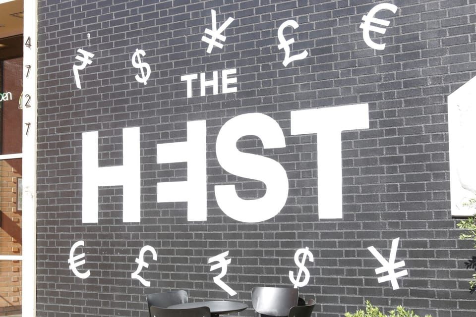The Heist: Walkable food cart pod near Dwell.