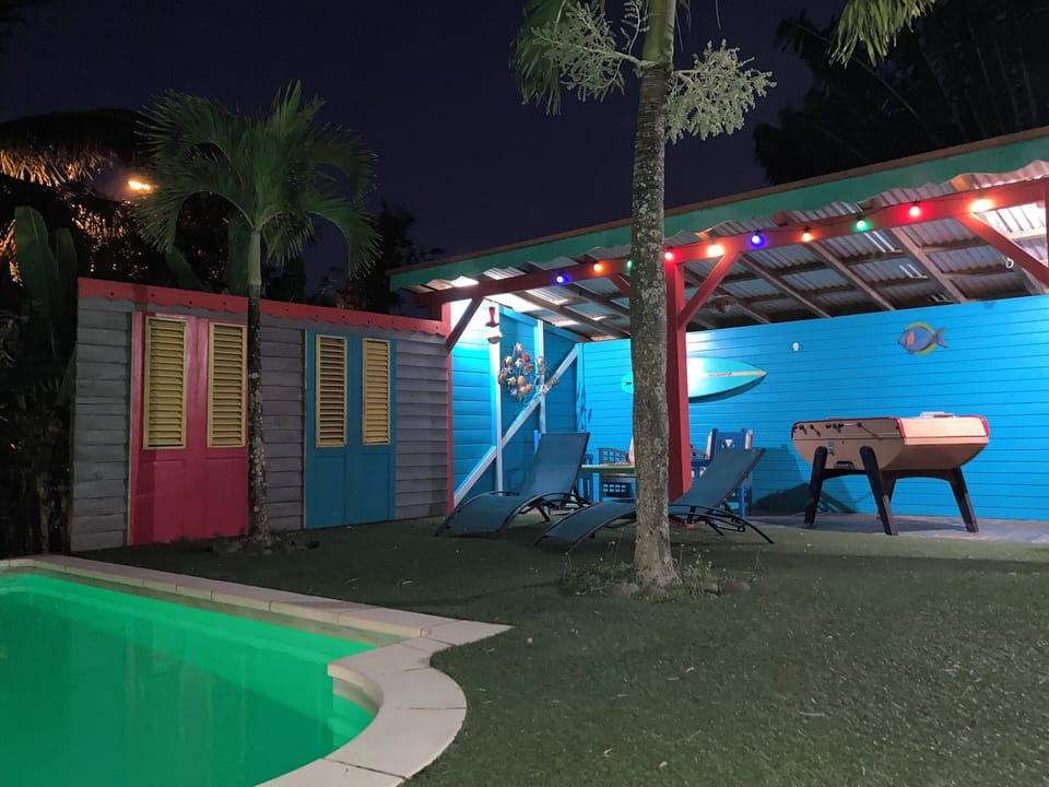 Piton Bungalows Ecolodges Campground/ 
RV Resort in Deshaies