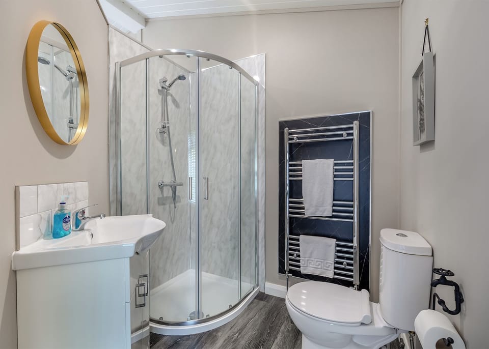 Shower, Bathroom, House
