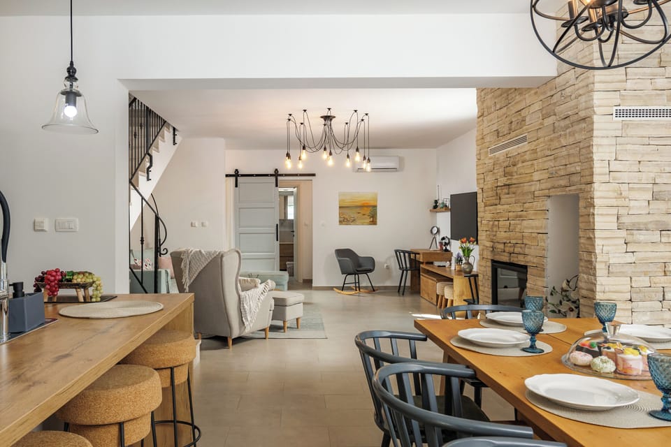 Living and dining room