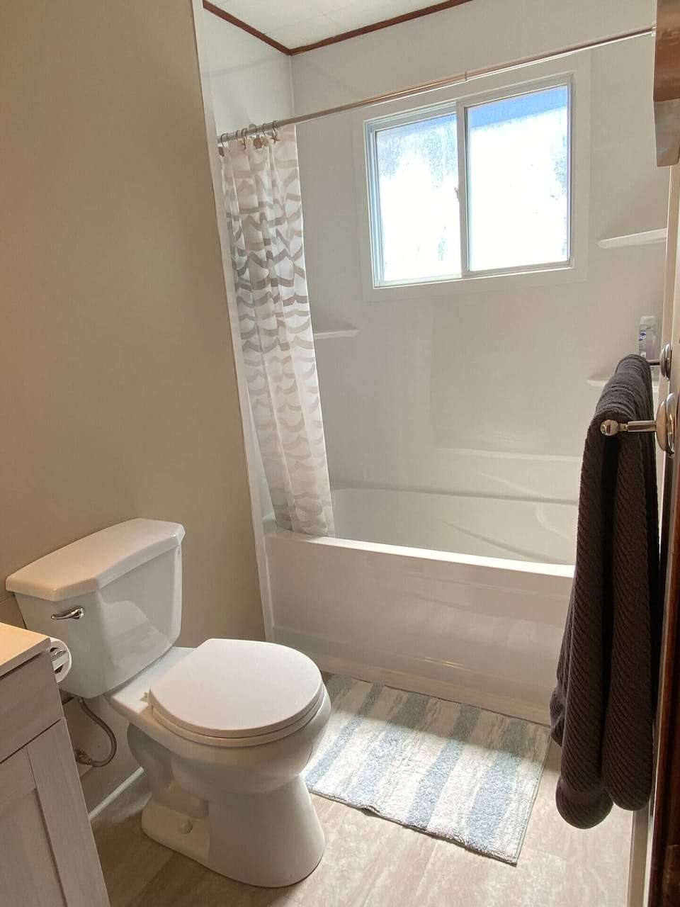 Bright, airy, and ready to pamper you as you prepare for the day.
