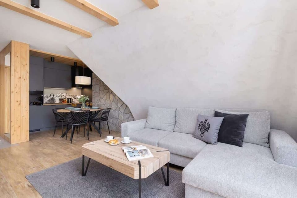 The living room is perfect for evening relaxation.