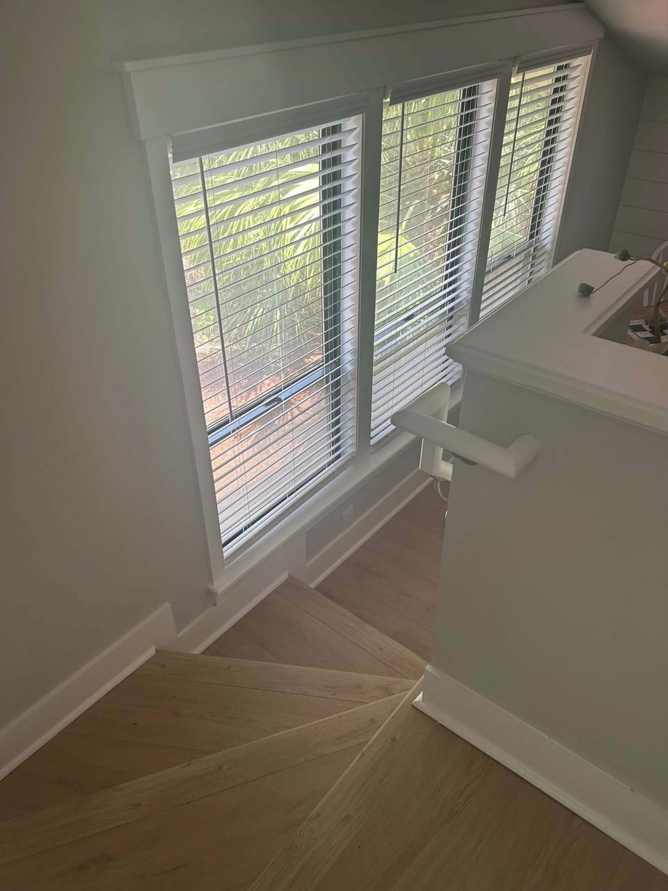 Stairs off Living Room to 1st Level Den