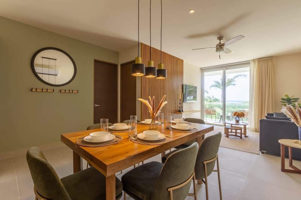The dining area, where you can enjoy delicious meals together