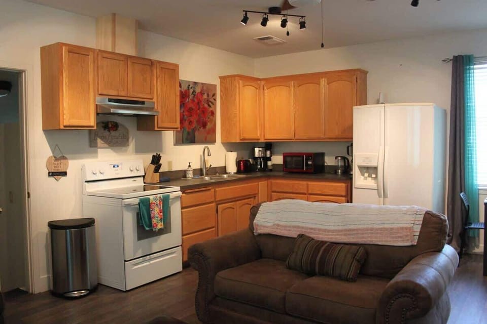 The Yellow Cottage has a complete kitchen too if you are traveling with another family who want to prepare their own meals