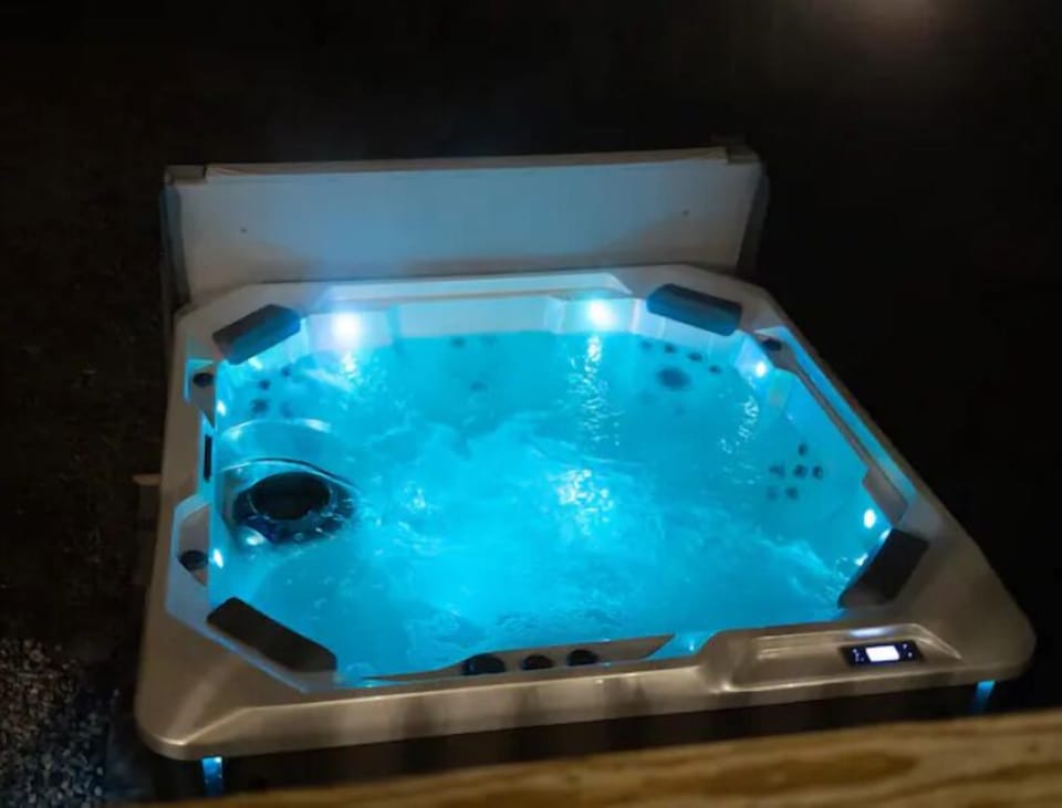 Nothing like soaking in a hot tub after a day of hiking!