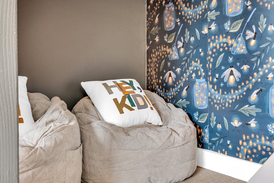 Indulge in laid-back comfort with our inviting bean bags, perfect for lounging and relaxation.