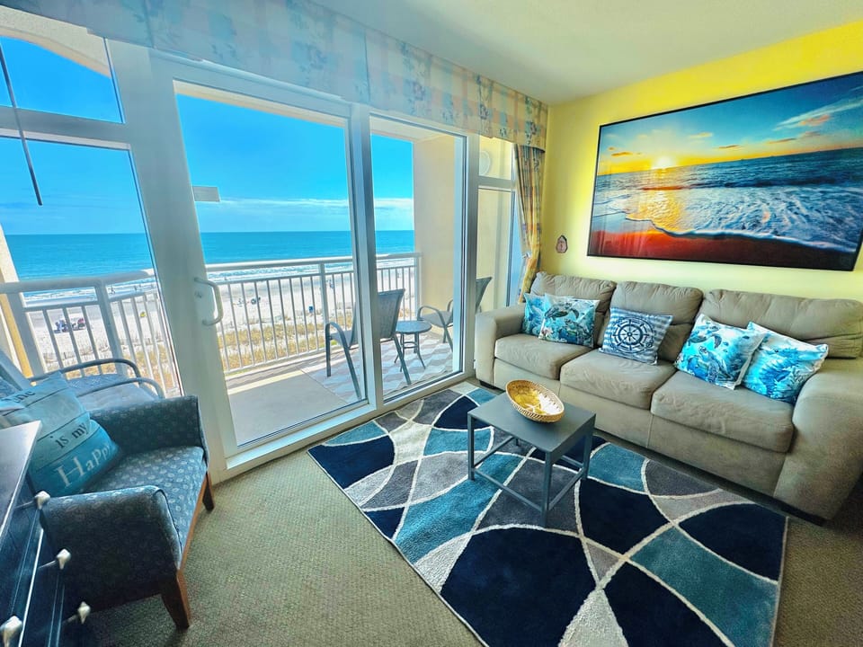 Direct oceanfront view