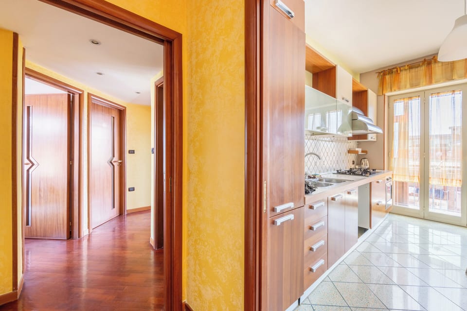 Apartment | Private kitchen | Full-size fridge, oven, stovetop, dishwasher