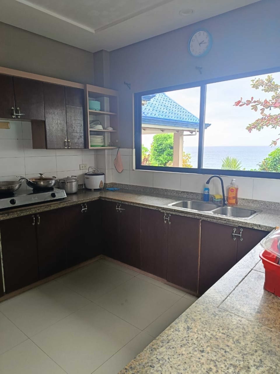 Family House, 4 Bedrooms, Pool View, Beachfront | Private kitchen | Fridge, stovetop, electric kettle, rice cooker