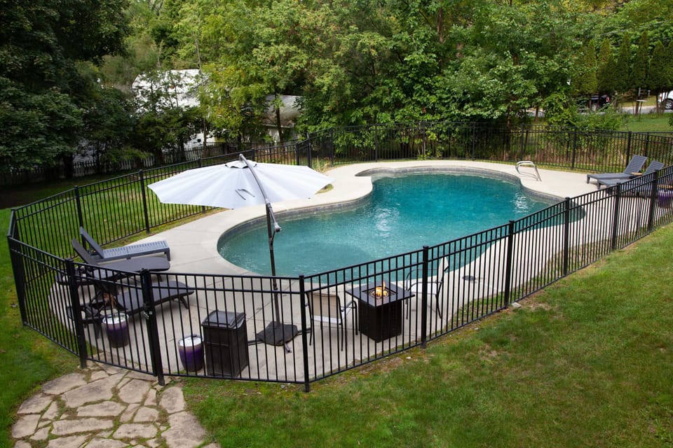 Cool off or lounge poolside on sunny Finger Lakes days