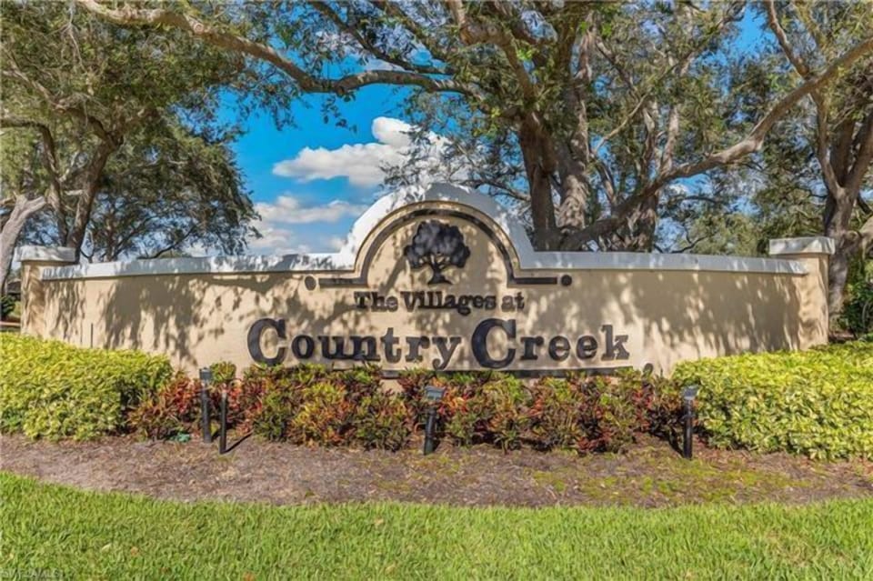CC20823 - The Villages of Country Creek entrance of Corkscrew Rd, in the heart of Estero, FL