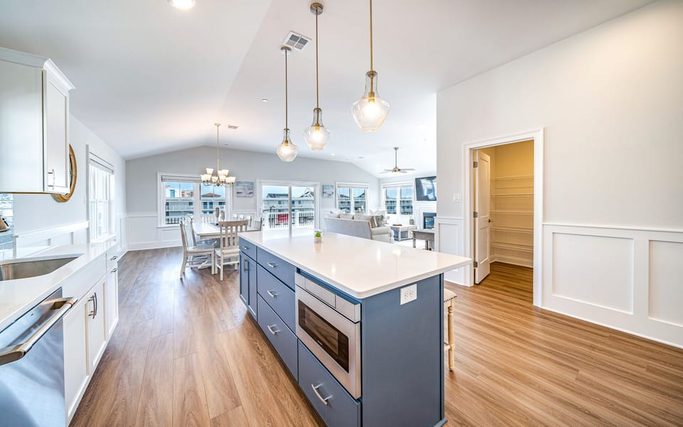 Another angle of the kitchen