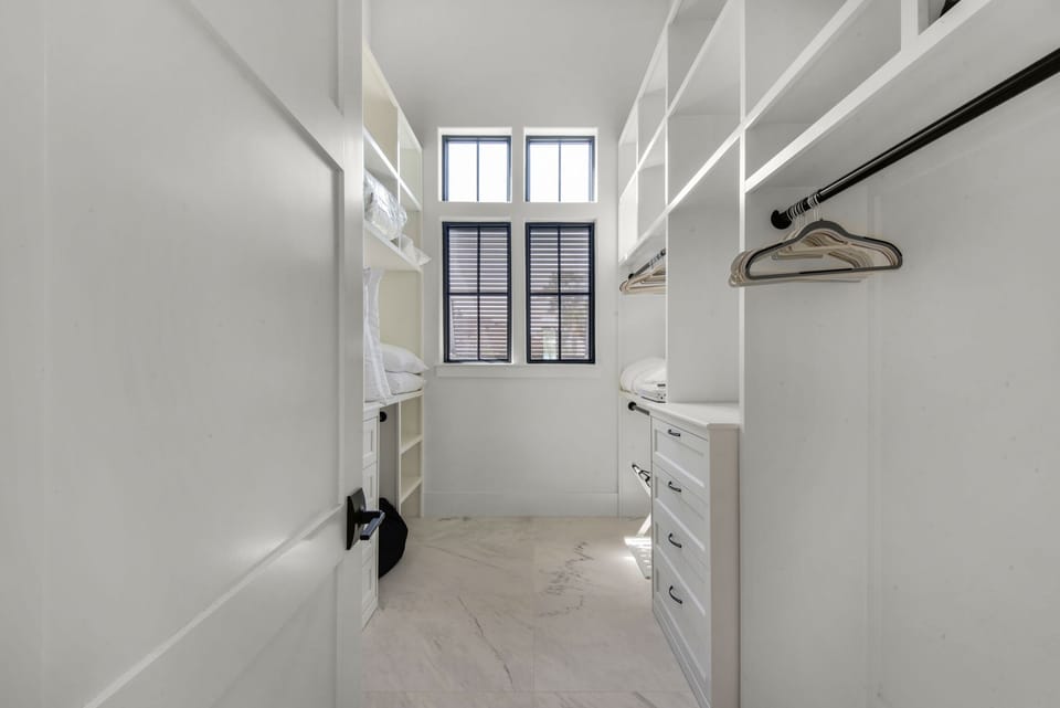 Master closet