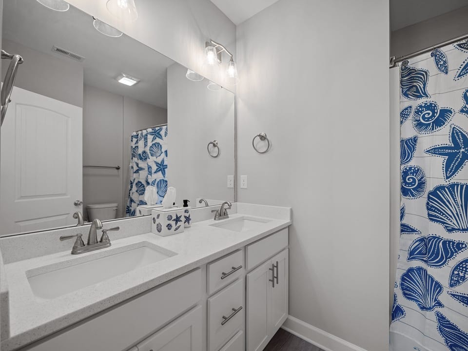 Cleaning fee includes a linen fee for towels for the bathrooms.