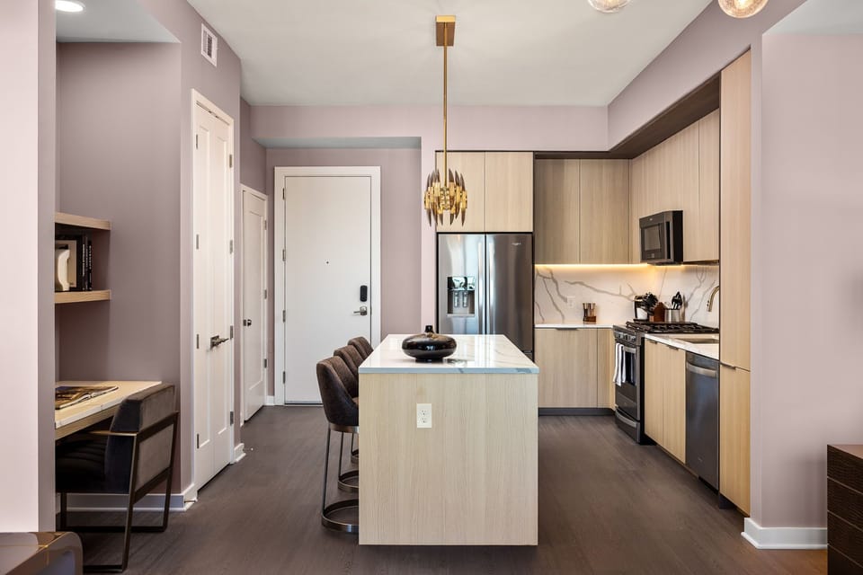 Kitchen fully equipped with all modern amenities