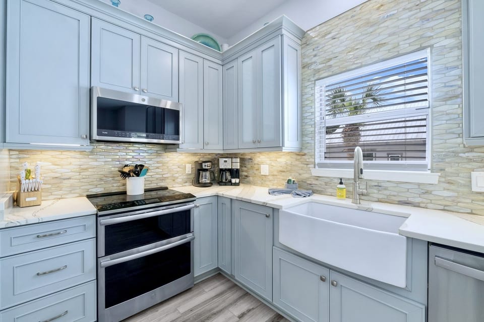 Newly remodeled kitchen