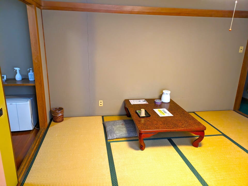 Japanese Style Room, Non Smoking | Desk, WiFi (free), bed sheets