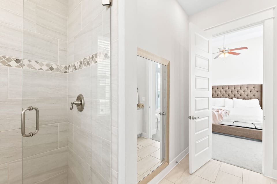 Master bathroom