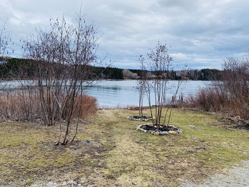 150ft of water-front views right in Duck Cove
