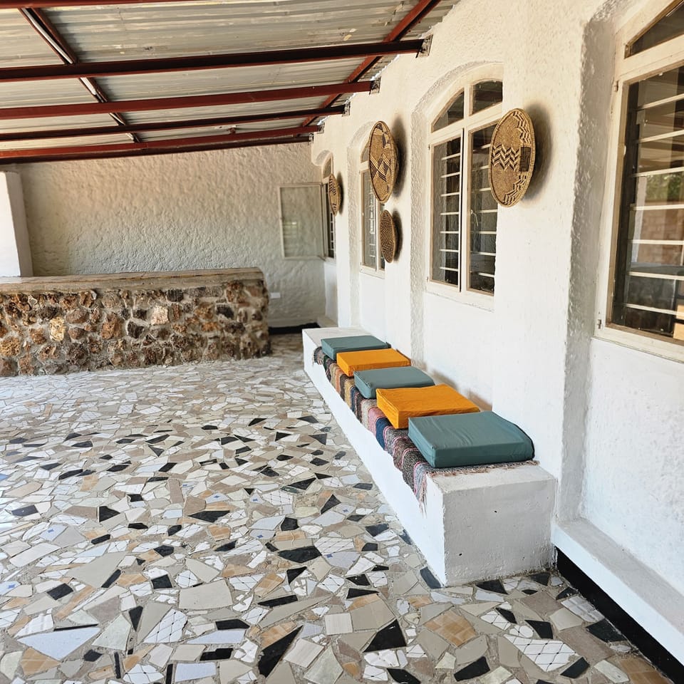 Patio and Bar area