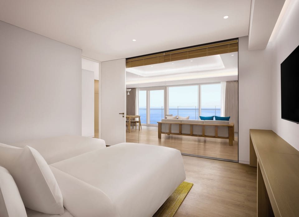 1 Bedroom Suite Twin - [Stay & Relax PKG] Breakfast, Swimming pool and Sauna for 2 guests | In-room safe, laptop workspace, free cribs/infant beds, free WiFi