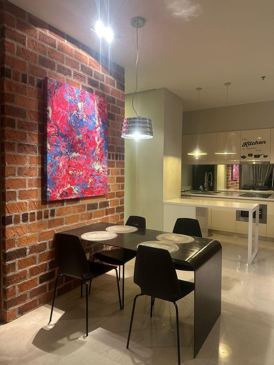 Premium Apartment | Private kitchen | Fridge, microwave, dishwasher, electric kettle