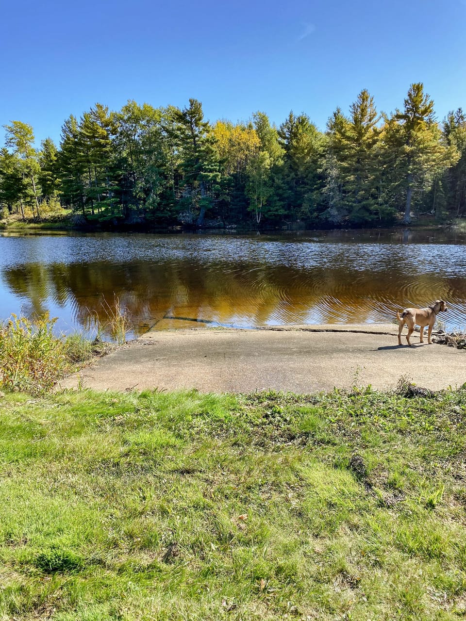 Boat Launch on the Properperty