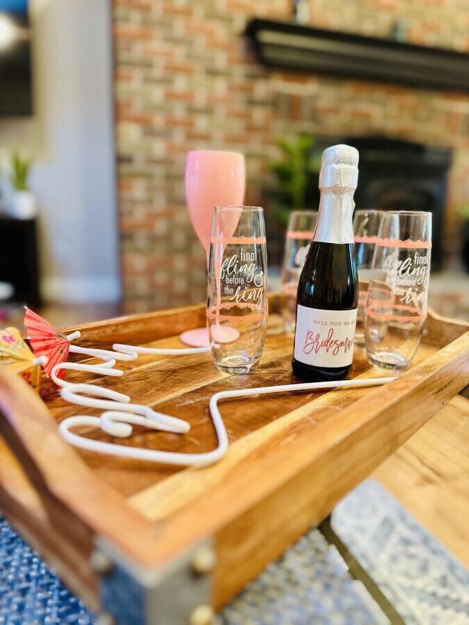 Perfect setting for a bridal shower ….we love hosting them